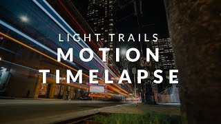 How to Setup Light Trails Motion Timelapse  ROV Pro [upl. by Nowed]