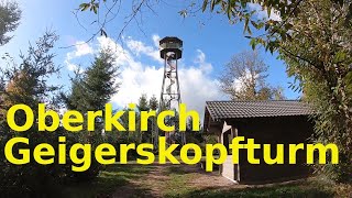 Oberkirch Wanderung zum Geigerskopfturm [upl. by Neale]