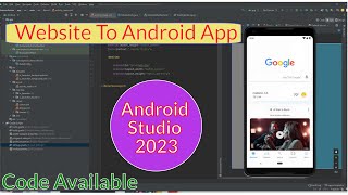 How to Create Webview App In Android Studio  Convert Any Website Into Android App  Android Studio [upl. by Freemon967]