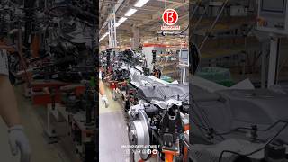 The whole process of Volkswagen chassis assembly The entire process of car chassis assembly Part 3 [upl. by Doralyn]