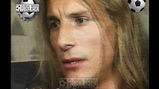 Claudio Caniggia habla de su paso por el Benfica 1996 FUTBOL RETRO TV [upl. by Ama]