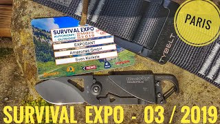 SURVIVAL EXPO 2019  PARIS GermanEnglish [upl. by Mungo]