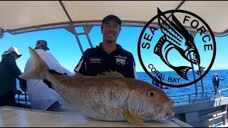 GNARALOO PART 1  Our biggest Goldband Snapper ever Gnaraloo Station 3 day fishing charter [upl. by Ahsatsan]