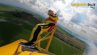 Tommy Keady  Charity Wing Walk 2024 [upl. by Dadirac]