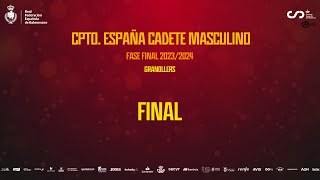 CDECadeteBM Masculino  Barça Cadet  Helvetia Anaitasuna [upl. by Rees183]