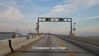 Chesapeake bay bridge MD [upl. by Goldman]