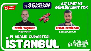 İSTANBUL  Canlı Yayın  Bariyer Dibi  14 Aralık 2024 Cumartesi atyarisi [upl. by Almallah]