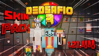 🔥 SKIN PACK 4D DEL DEDSAFIO PARA MINECRAFT BEDROCK 12144 [upl. by Darlleen]