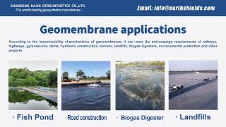 Geomembrane and Geotextile Difference [upl. by Katerina]