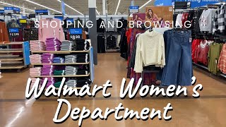 WALMART WOMEN’S CLOTHES SHOP WITH ME  WALMART WOMEN’S CLOTHES  WOMEN’S FASHION  WALMART FALL [upl. by Dulla216]