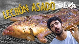 Lechon Asado a la Parrilla  Receta de Locos X el Asado [upl. by Lenaj977]