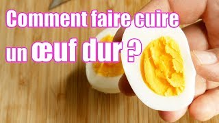 Comment faire cuire un oeuf dur  🥚 ASTUCE  Les bases en cuisine 👩‍🍳 [upl. by Travis]