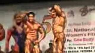 Mr India Bodybuilding Championship 2010 Margao Goa [upl. by Elvyn]