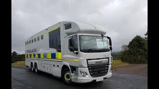 KPH Helios HGV 26 tonne horseboxes manufactured with pride for Police Scotland [upl. by Anelle]