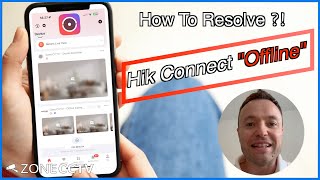 How to solve Hik Connect Offline error on the Hikvision CCTV App [upl. by Gnik]