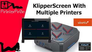 KlipperScreen Setup for Multiple 3D Printers [upl. by Kolnos]