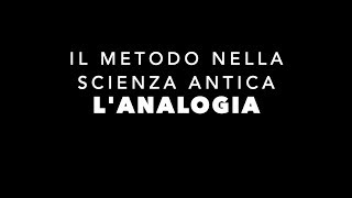 3 Il metodo nella scienza antica LAnalogia di Papus [upl. by Lieberman]