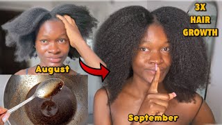 THIS IS HOW I DOUBLED MY HAIR GROWTH  with this hair growth oil and hair growth rinse [upl. by Auqenat582]