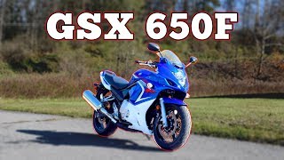 2008 Suzuki GSX650F Regular Motorcycle Reviews [upl. by Cynar909]