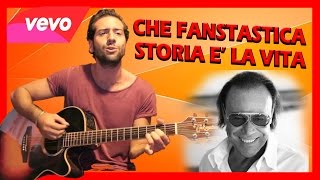 Tutorial Chitarra ➔ quotChe Fantastica Storia è La Vitaquot  Antonello Venditti Accordi Facili ITA [upl. by Oneill501]