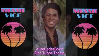 Miami Vice Rico quotTubbsquot Theme By Sythe Cameron Original Music [upl. by Aidole442]