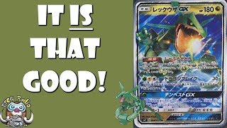 RayquazaGX Really IS That Good New GX Pokémon [upl. by Ahsinyt364]