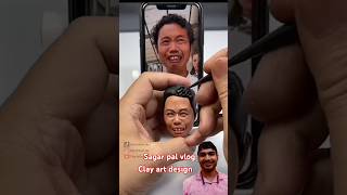 Sagar pal vlog Clay Artisan JAY From Clay Block to Human Likeness clayart art design how to make [upl. by Sclater]