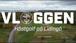 Vloggen höstgolf på Lidingö GK [upl. by Suirrad]