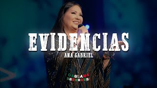 Ana Gabriel  Evidencias LetraLyrics [upl. by Ihcehcu846]