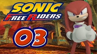 Sonic Free Riders 3 XBox 360  Team Heroes vs Team Babylon [upl. by Ayek]