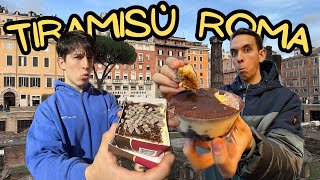 TIRAMISÙ FAMOSO VS NASCOSTI a ROMA con FrancescoZini [upl. by Nethsa694]