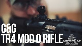 GampG TR4 MOD 0 Top Tech M4 AEG Airsoft Rifle  AirSplat On Demand [upl. by Rehsa602]