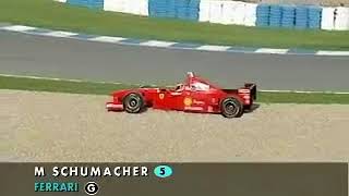 Villeneuve and Schumacher Collision  Jerez 1997 20 Years Ago [upl. by Hall]