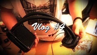 VLOG 4  Fixing My Computer  Corsair H80i V2 Installation [upl. by Eruza]