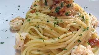 Spaghetti Con gamberi [upl. by Laeria]