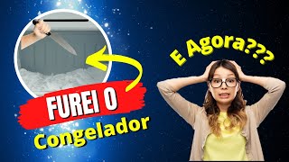 💥Furei o congelador da geladeira como arrumar [upl. by Eshman717]