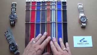 A Nato Strap Special  Best Place to Buy A Guide On How To Fit Them amp What To Look For [upl. by Avot]