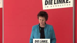 Sabine Zimmermann DIE LINKE Arbeitsvolumen stagniert auf dem Stand von 1994 [upl. by Yrrak]