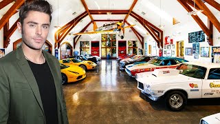 Inside Zac Efrons Impressive Car Collection [upl. by Nnylirak752]