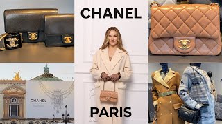 PARIS CHANEL 20242025 new winter bags shoes collection  VALENTINO Max Mara [upl. by Assillam74]