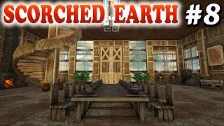 ARK Scorched Earth Ep8 THE BASE IS FINISHED Scorched Earth Base Building [upl. by Llemrej940]