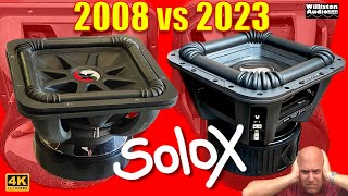 KICKER SOLO X Old vs New SPL Subwoofers Review and Comparison S12x L7X [upl. by Guilbert304]