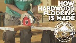 How Hardwood Flooring is Made [upl. by Bridgette]