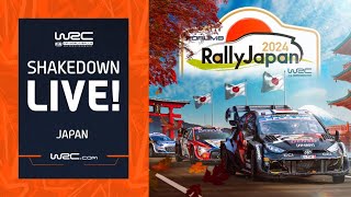 🔴 Shakedown LIVE  WRC FORUM8 Rally Japan 2024 [upl. by Anegal223]