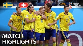 Sweden v Switzerland  2018 FIFA World Cup  Match Highlights [upl. by Kimberly666]