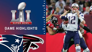 New England Patriots vs Atlanta Falcons  Super Bowl LI Game Highlights  The 283 Comeback [upl. by Aedrahs]