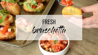 Fresh Bruschetta [upl. by Premer]