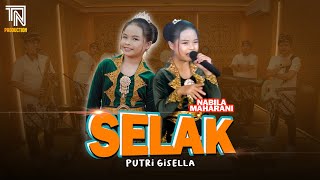 SELAK  NABILA MAHARANI   PUTRI GISELLA  LIVE VERSION [upl. by Ociram214]