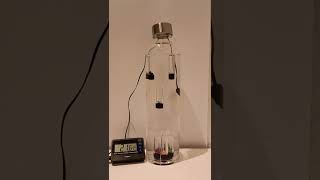 selfmade Galileo thermometer cooling down from 25°C [upl. by Ahtnamas]