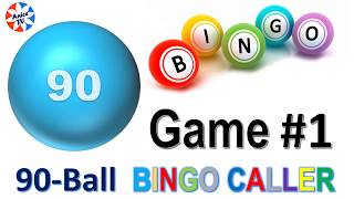 Bingo Caller  90 Ball Game1 [upl. by Yurik]